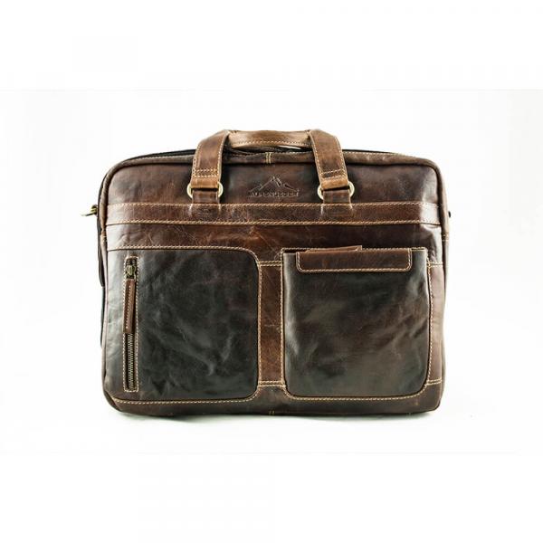 ALPENLEDER | Messenger Bag CHIEMSEE (brandy)