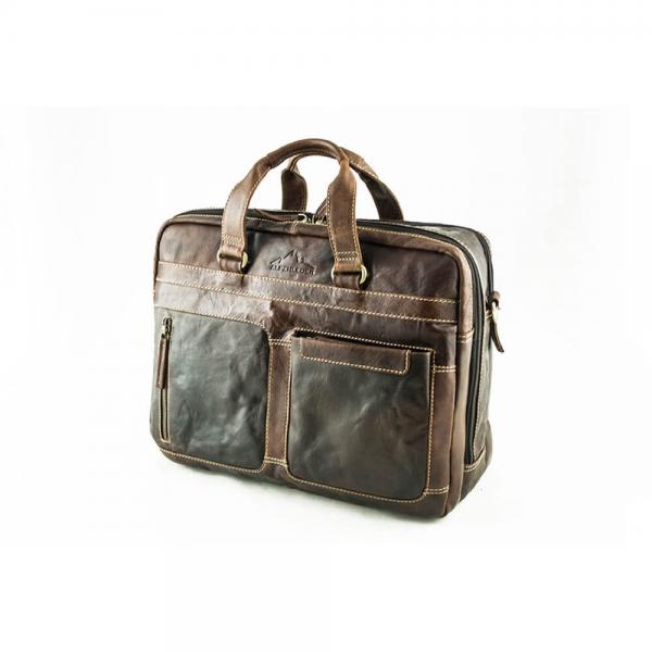 ALPENLEDER | Messenger Bag CHIEMSEE (brandy)