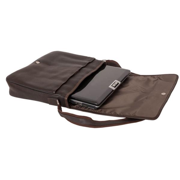 ALPENLEDER | Messenger Bag COLOMBO (schokobraun)