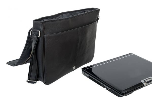 ALPENLEDER | Messenger Bag COLOMBO (schwarz)