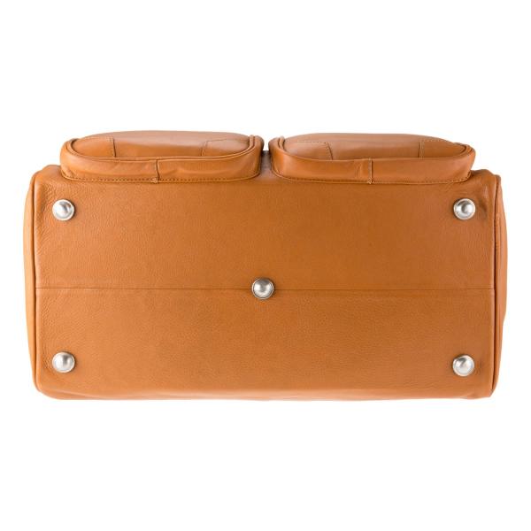 ALPENLEDER | Reisetasche Travel Bag MILANO naturbraun (3022-n)