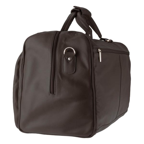 ALPENLEDER | Reisetasche Travel Bag MILANO schokobraun (3022-s)
