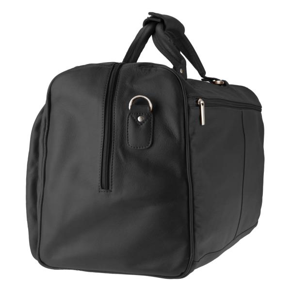 ALPENLEDER | Reisetasche Travel Bag MILANO schwarz (3022-sw)