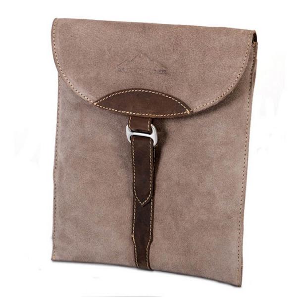 ALPENLEDER Tablet Sleeve JOBBS koffee suede (CG136-ks)