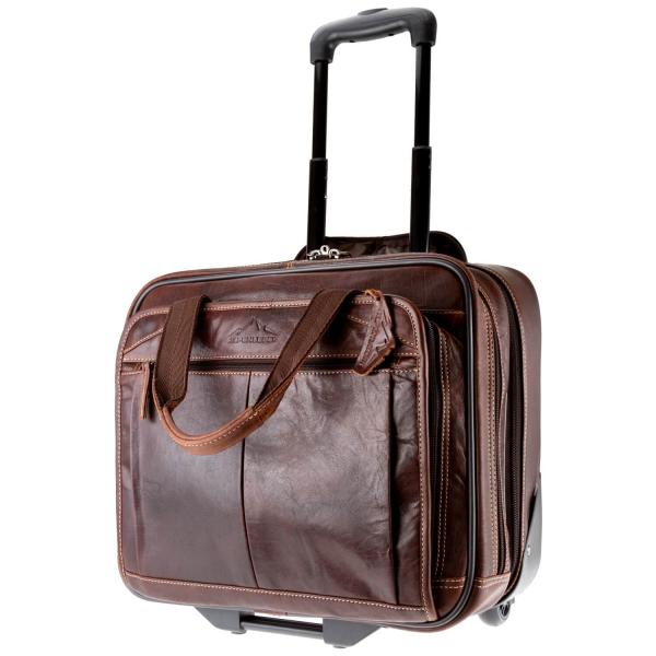 ALPENLEDER File Trolley DENVER (brandy)