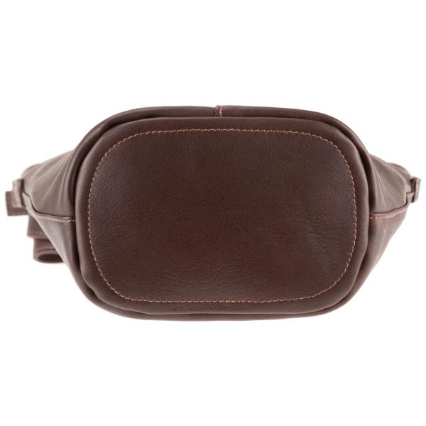 ALPENLEDER Damen Umhängetasche CHILE schokobraun (500-s)