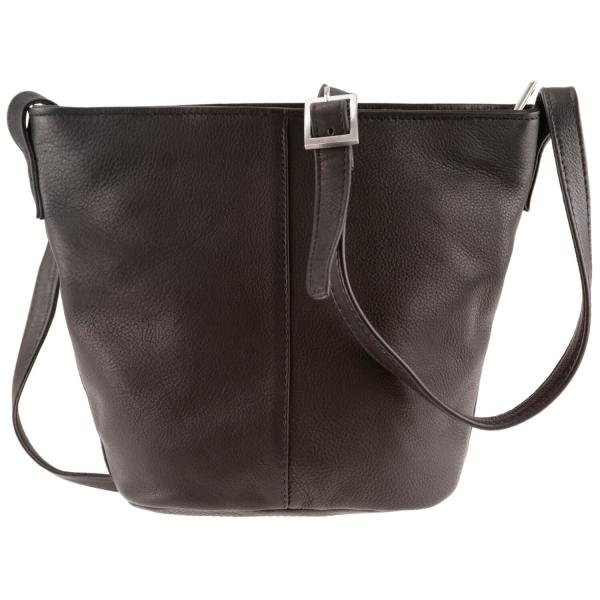 ALPENLEDER Damen Umhängetasche CHILE schwarz (500-sw)