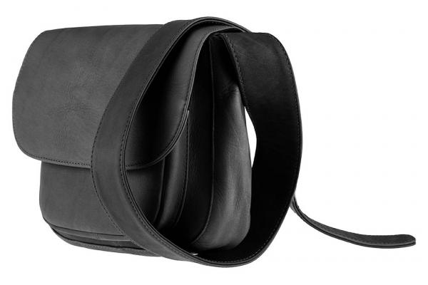 ALPENLEDER Umhängetasche MAYA schwarz (4420-sw)