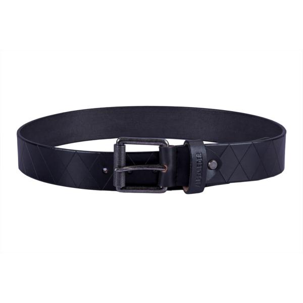 ALPENLEDER | Herrenledergürtel RAUTE ebenholz (CG6021-e)