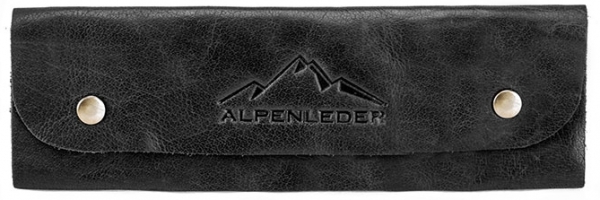 ALPENLEDER Stiftemappe LISSI ebenholz