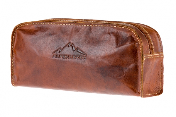 ALPENLEDER Utility Bag MAINAU cognac