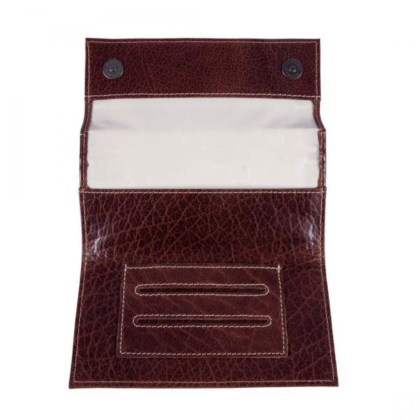 ALPENLEDER | Tabaktasche BARTHL (brandy) CG6043