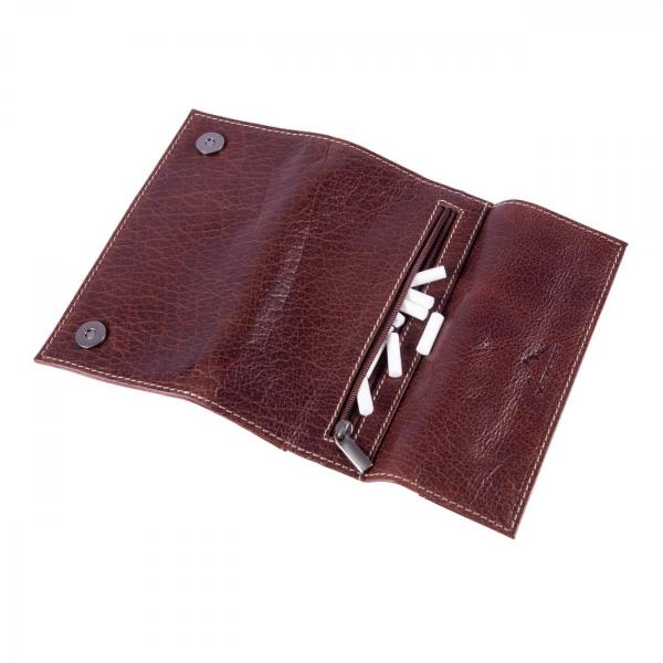 ALPENLEDER | Tabaktasche BARTHL (brandy) CG6043