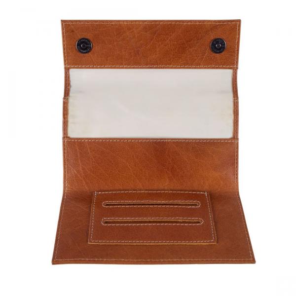 ALPENLEDER | Tabaktasche BARTHL (cognac) CG6043