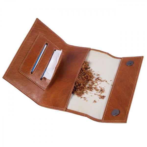 ALPENLEDER | Tabaktasche BARTHL (cognac) CG6043
