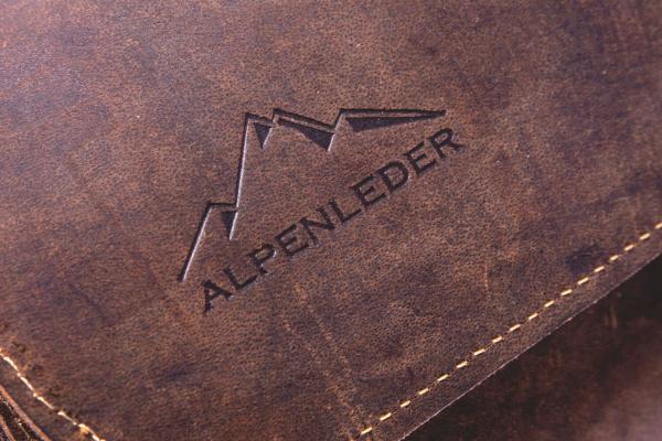 ALPENLEDER | Werkzeugrolle AVUS (koffee)