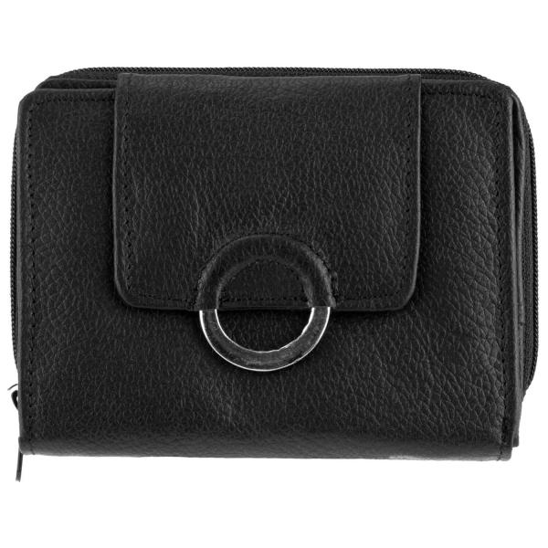ALPENLEDER | Geldbeutel ABTWILL schwarz (2718)