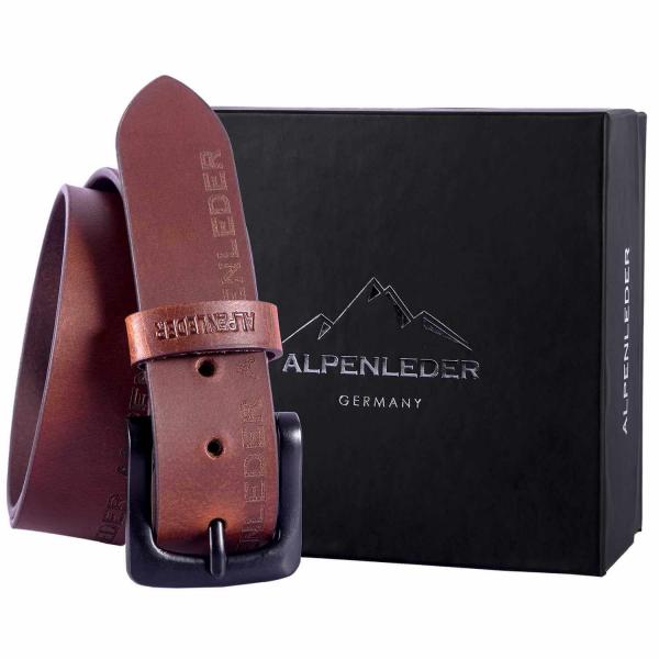 ALPENLEDER | Ledergürtel ALPENLEDER cognac (CG6083-C)