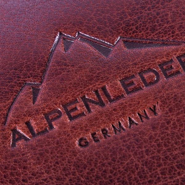 ALPENLEDER | Messenger Bag ALPSEE (brandy) CG2011-b