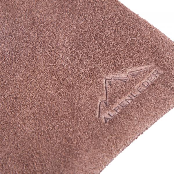 ALPENLEDER | Tabaktasche BEPPI (Biscuit suede) CG6051-bs