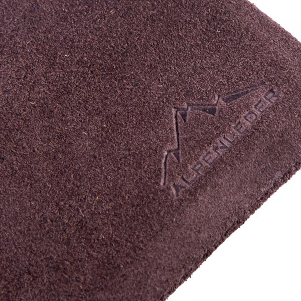 ALPENLEDER | Tabaktasche BEPPI (brown suede) CG6051