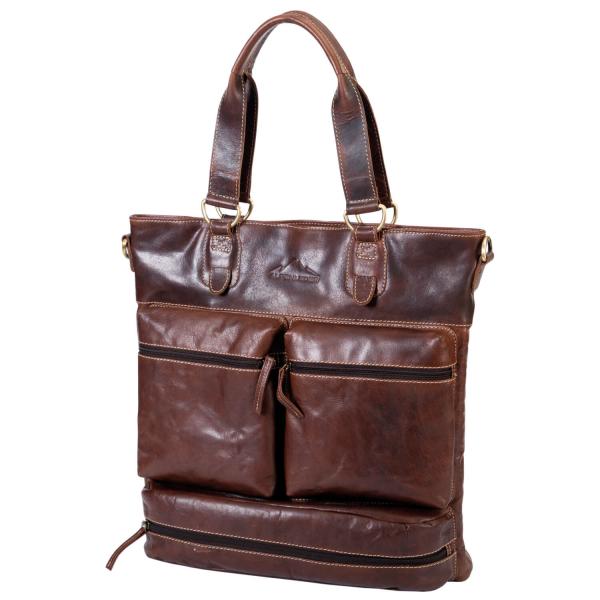 ALPENLEDER | Tote Bag BODENSEE (brandy) CG14A-b