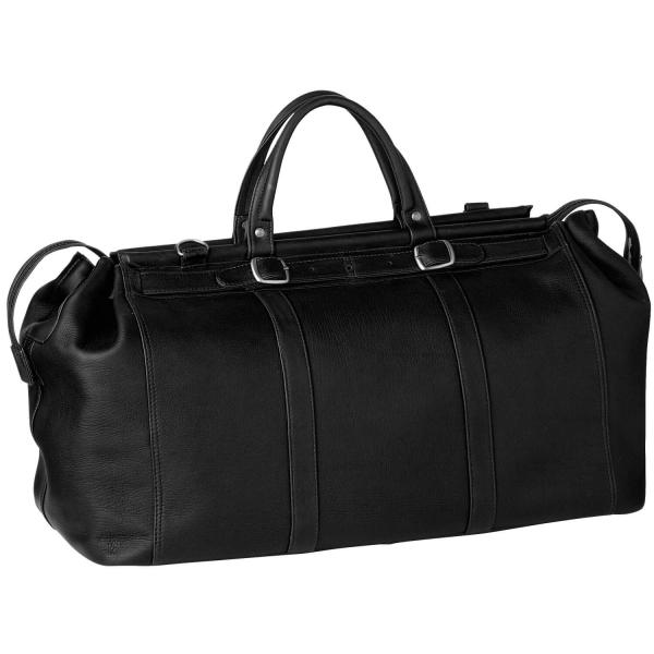 ALPENLEDER | Reisetasche BOLOGNA (schwarz) 325T-sw