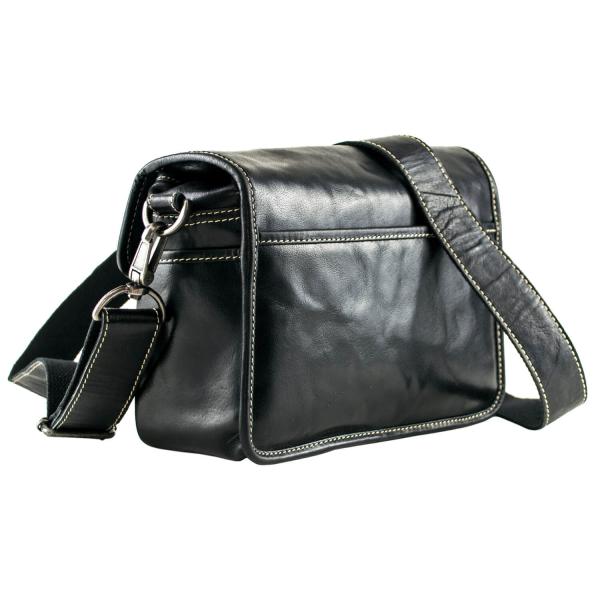 ALPENLEDER | Messenger Bag CRUISER (ebenholz) CG6069-e