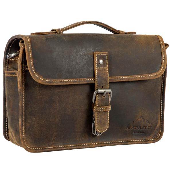 ALPENLEDER | Messenger Bag CRUISER (old havanna) CG6069-oh