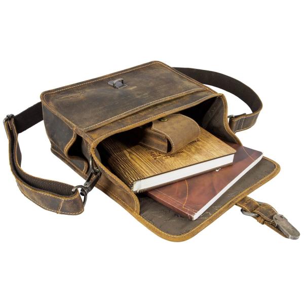 ALPENLEDER | Messenger Bag CRUISER (old havanna) CG6069-oh