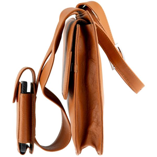 ALPENLEDER | Umhängetasche CUSCO (naturbraun) 4153-nb