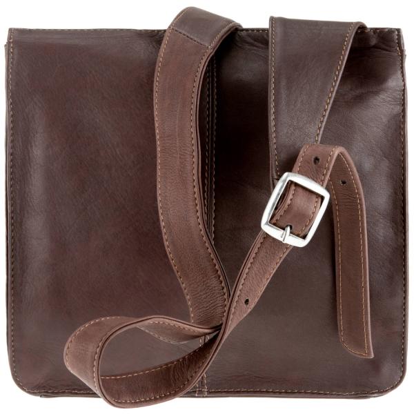 ALPENLEDER | Umhängetasche CUSCO (schokobraun) 4153-s