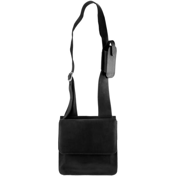 ALPENLEDER | Umhängetasche CUSCO (schwarz) 4153-sw