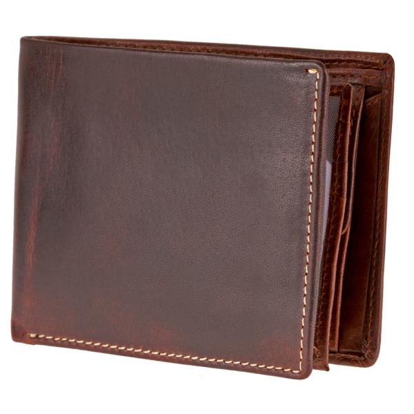 ALPENLEDER Gelbörse DAVOS brandy (CG5001-b)
