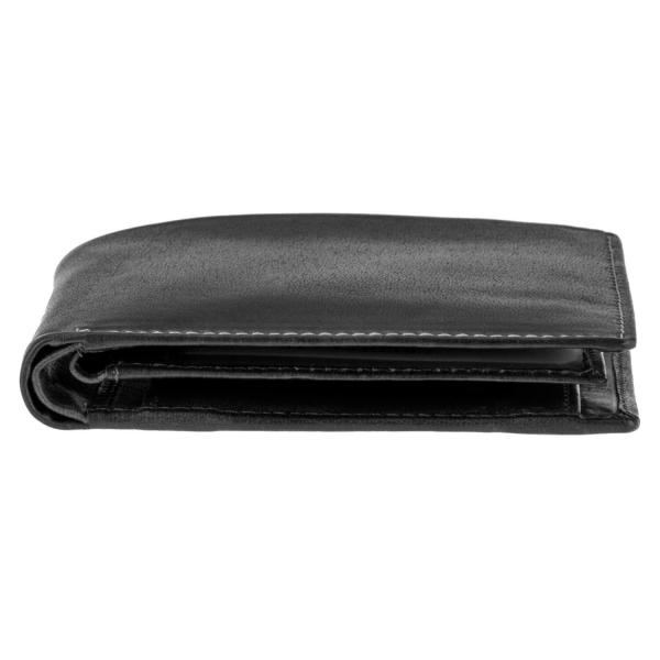 ALPENLEDER Gelbörse DAVOS ebenholz (CG5001-e)