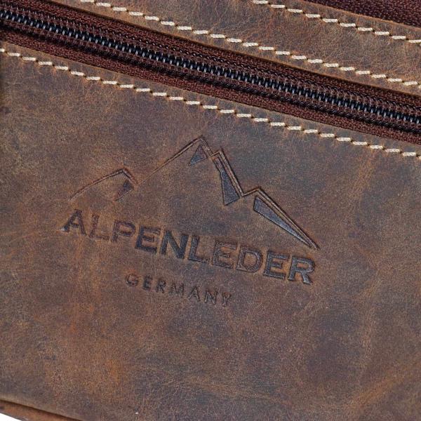 ALPENLEDER | Gürteltasche GENF old havanna (CG6078-oh)