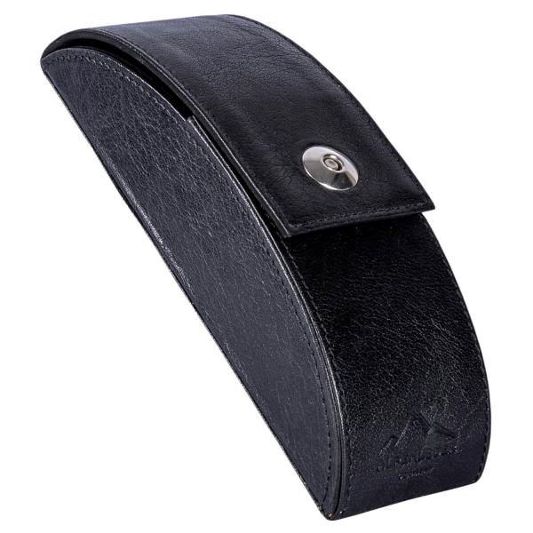 ALPENLEDER | Brillenetui GLUST (ebenholz) CG8082-e