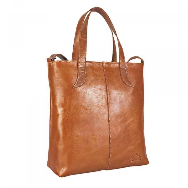 ALPENLEDER | Hand Bag Shopper IMPERIA cognac (CG138-c)