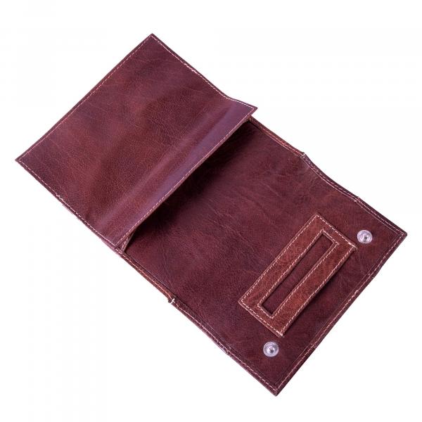 ALPENLEDER | Tabaktasche JUPITER brandy (CG2074-b)