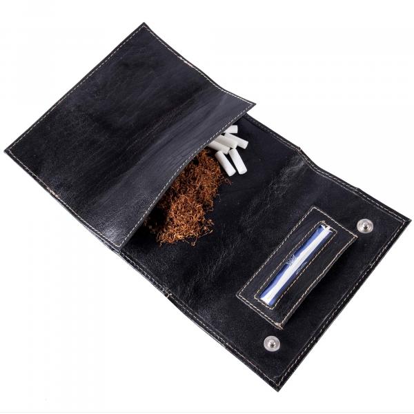 ALPENLEDER | Tabaktasche JUPITER cognac (CG2074-c)