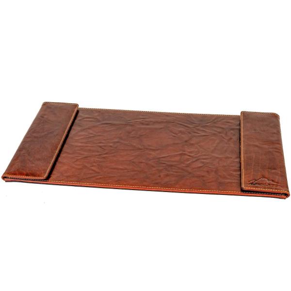 ALPENLEDER | Schreibtischunterlage KAUFMANN (cognac) CG4017-c
