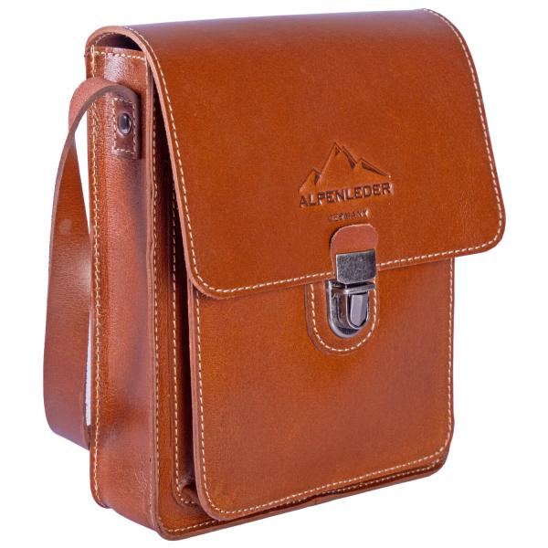 ALPENLEDER | Messenger Bag KITZBUEHL (terra) CG6055-t