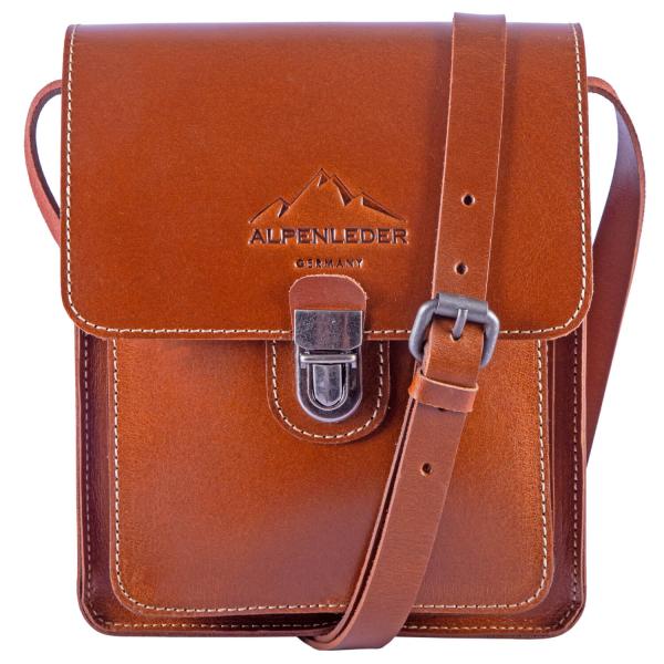 ALPENLEDER | Messenger Bag KITZBUEHL (terra) CG6055-t