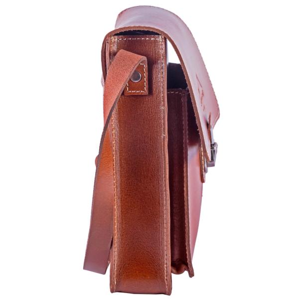 ALPENLEDER | Messenger Bag KITZBUEHL (terra) CG6055-t