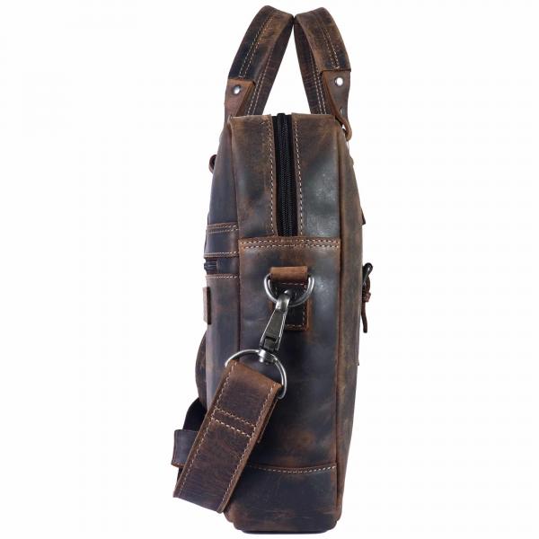 ALPENLEDER | Aktentasche Messenger Bag LUDWIG old havanna (CG6061-oh)