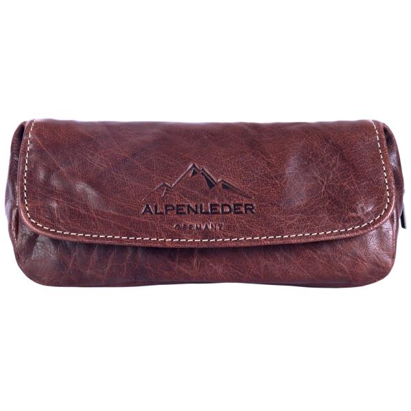 ALPENLEDER | Pfeifentasche LUIS (brandy) CG6067-b