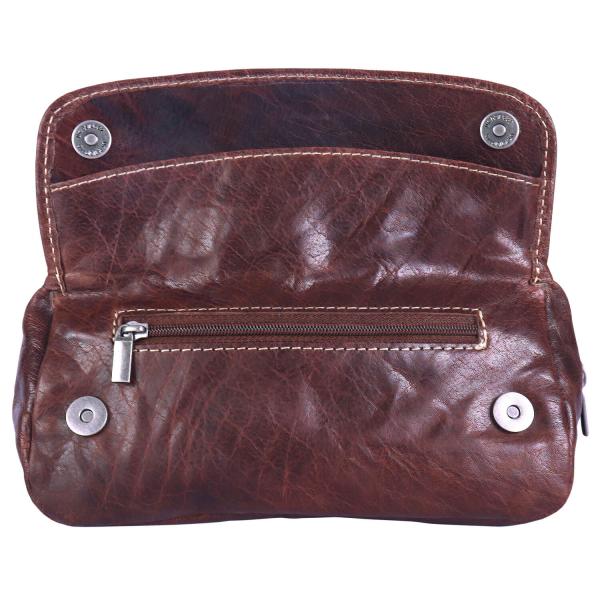 ALPENLEDER | Pfeifentasche LUIS (brandy) CG6067-b