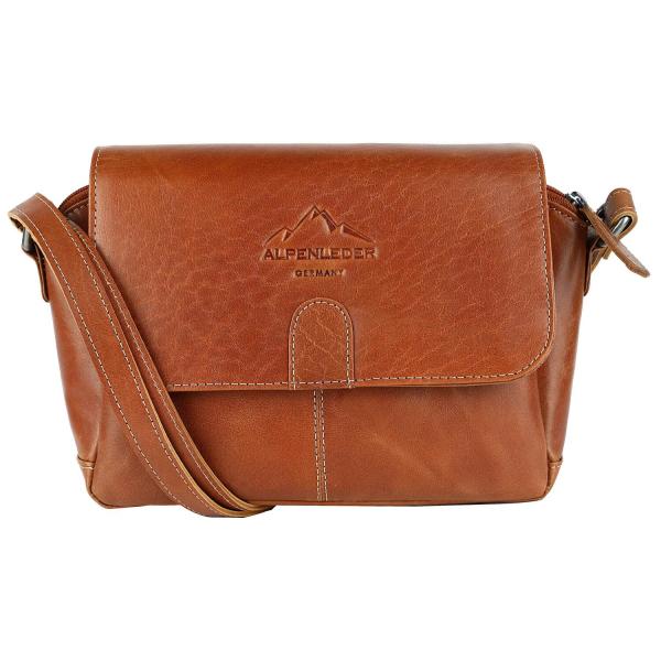 ALPENLEDER | Damen-Umhängetasche MADL (cognac) CG6072-c