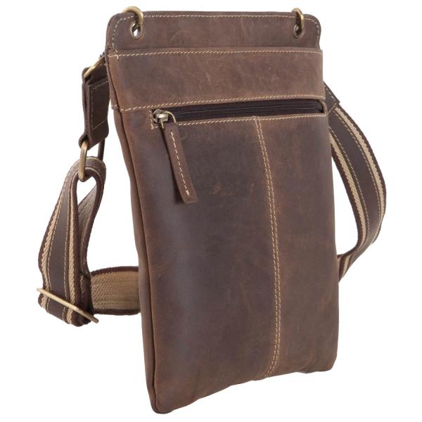 ALPENLEDER | Tabelt Bag MADRID (koffee) KP18512-k