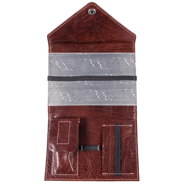 ALPENLEDER | Tabaktasche MAXI (brandy) CG6050-b